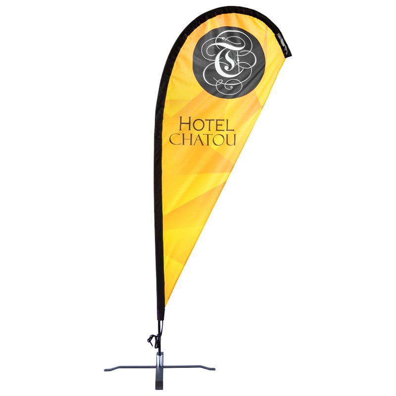 Custom 6' X 3' Small Teardrop Flags 7