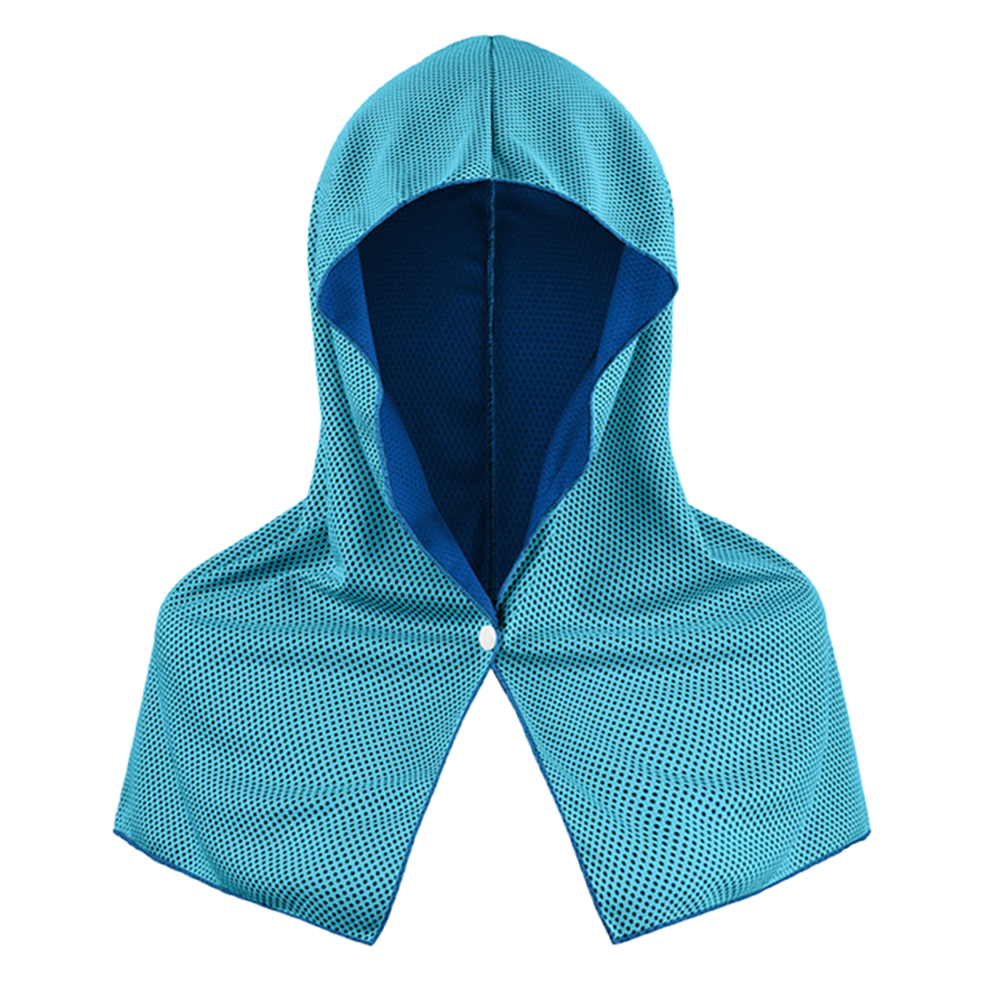 Cooling UV Protection U-Shaped Hooded Towel Scarf for Hiking Fishing Outdoor Sports Quick Dry 6