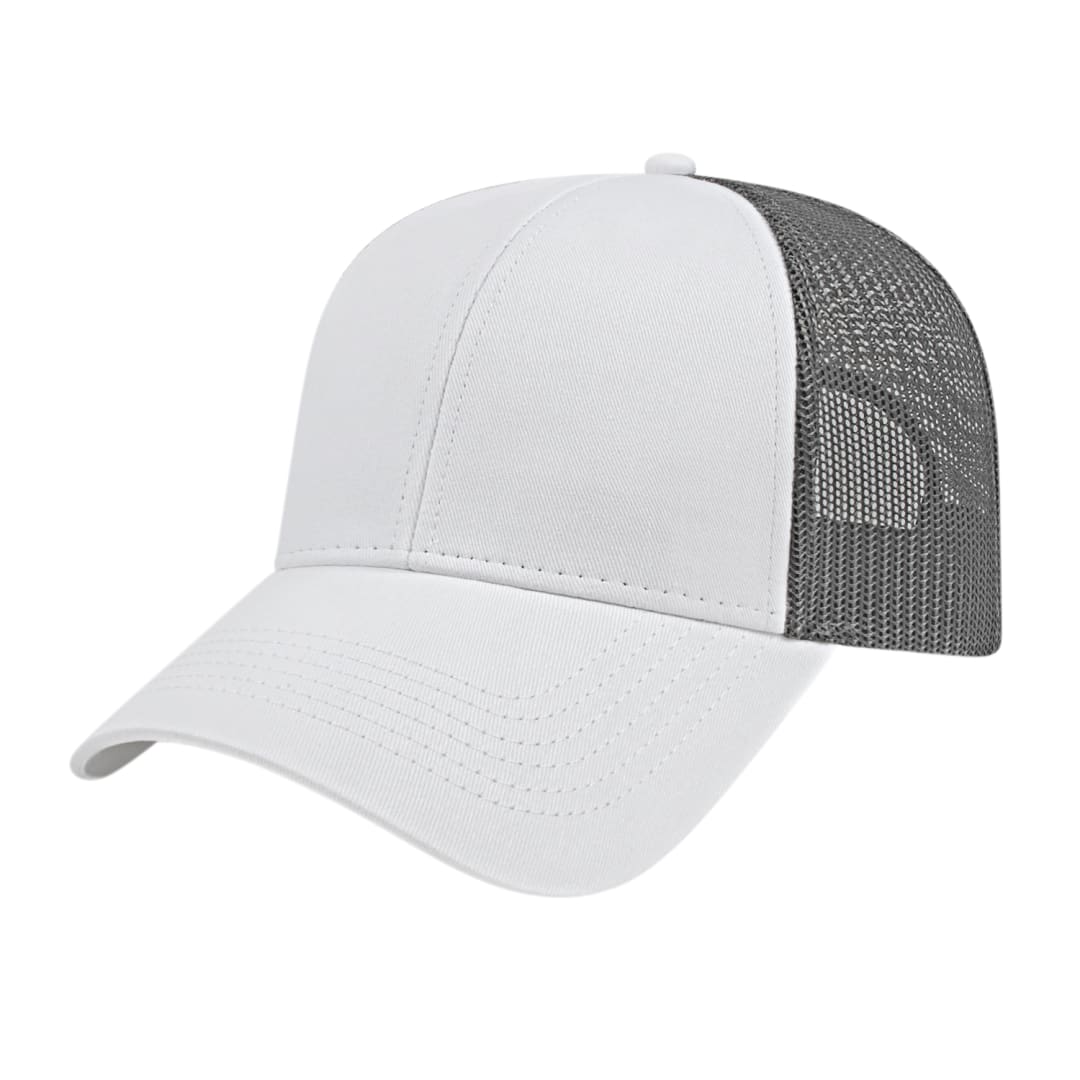 Cap America Two-Tone Trucker Mesh Back Cap 63