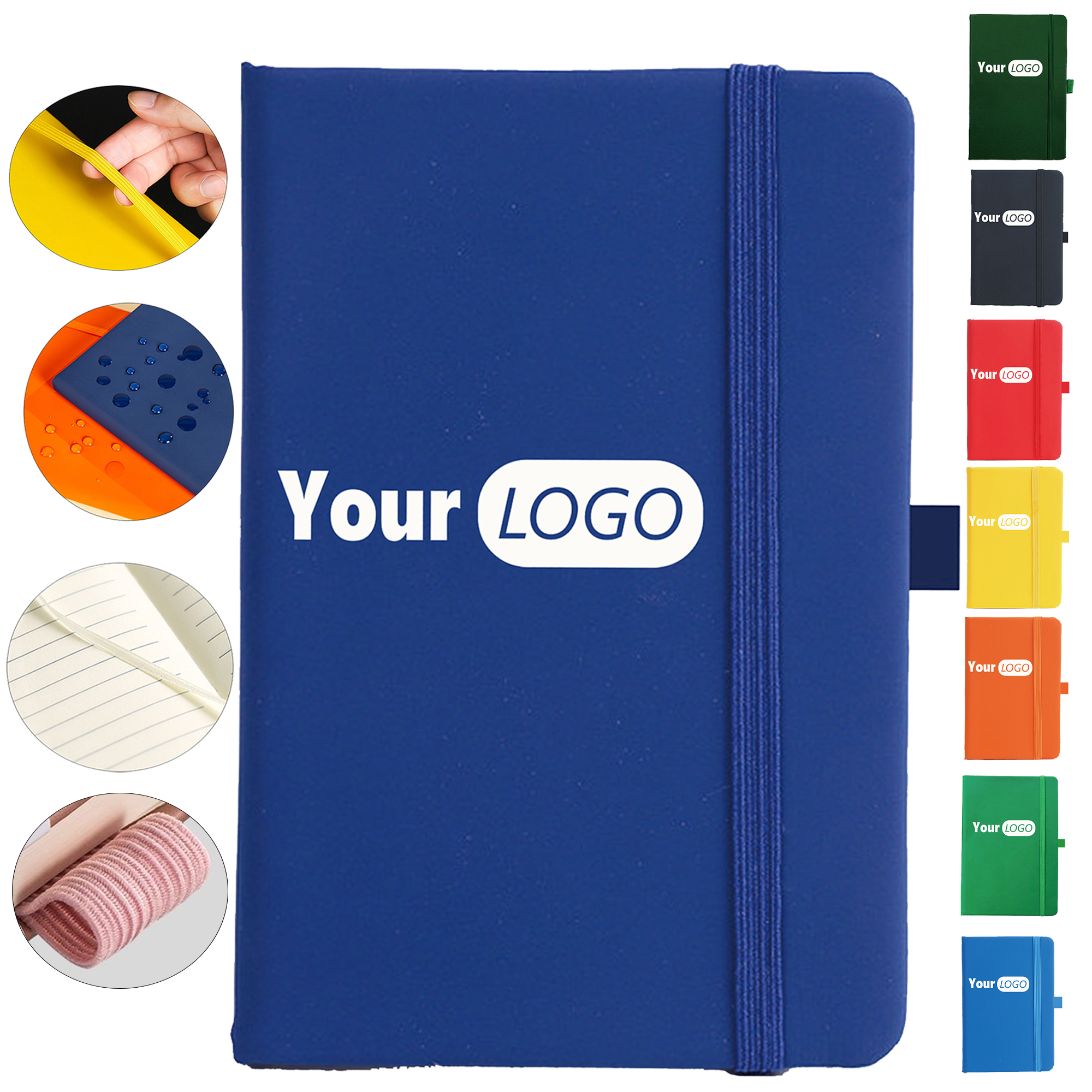 A5 Elastic Closure Notepad 5