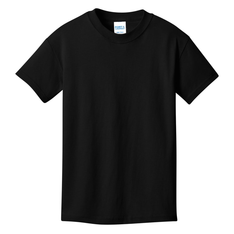Port & Company - Youth Core Cotton Tee. 138
