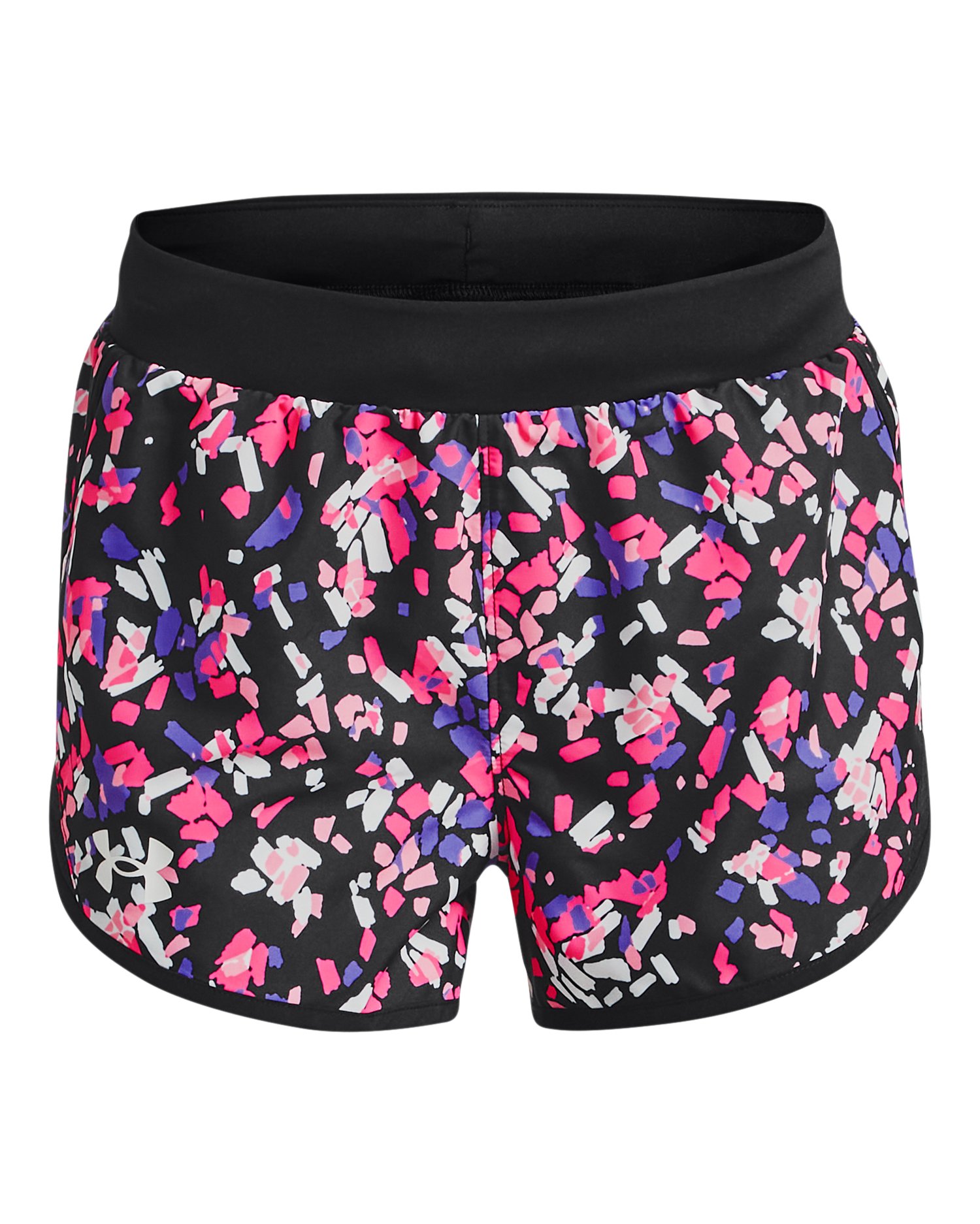 UA Fly-By Printed Girls' Shorts 10