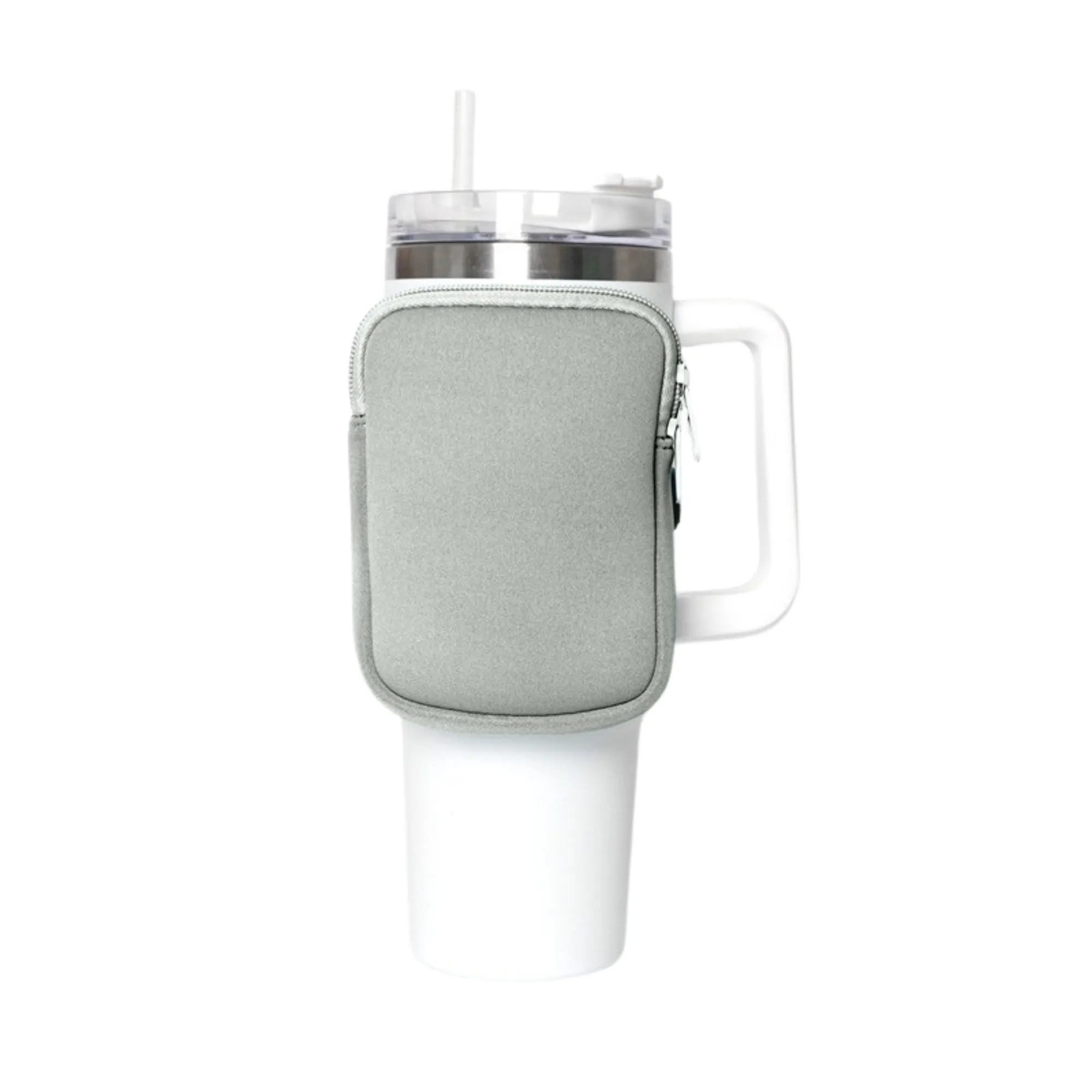 Cold Drinks, Strong Grip - 40OZ Ice Bully Handle Tumbler Set 10