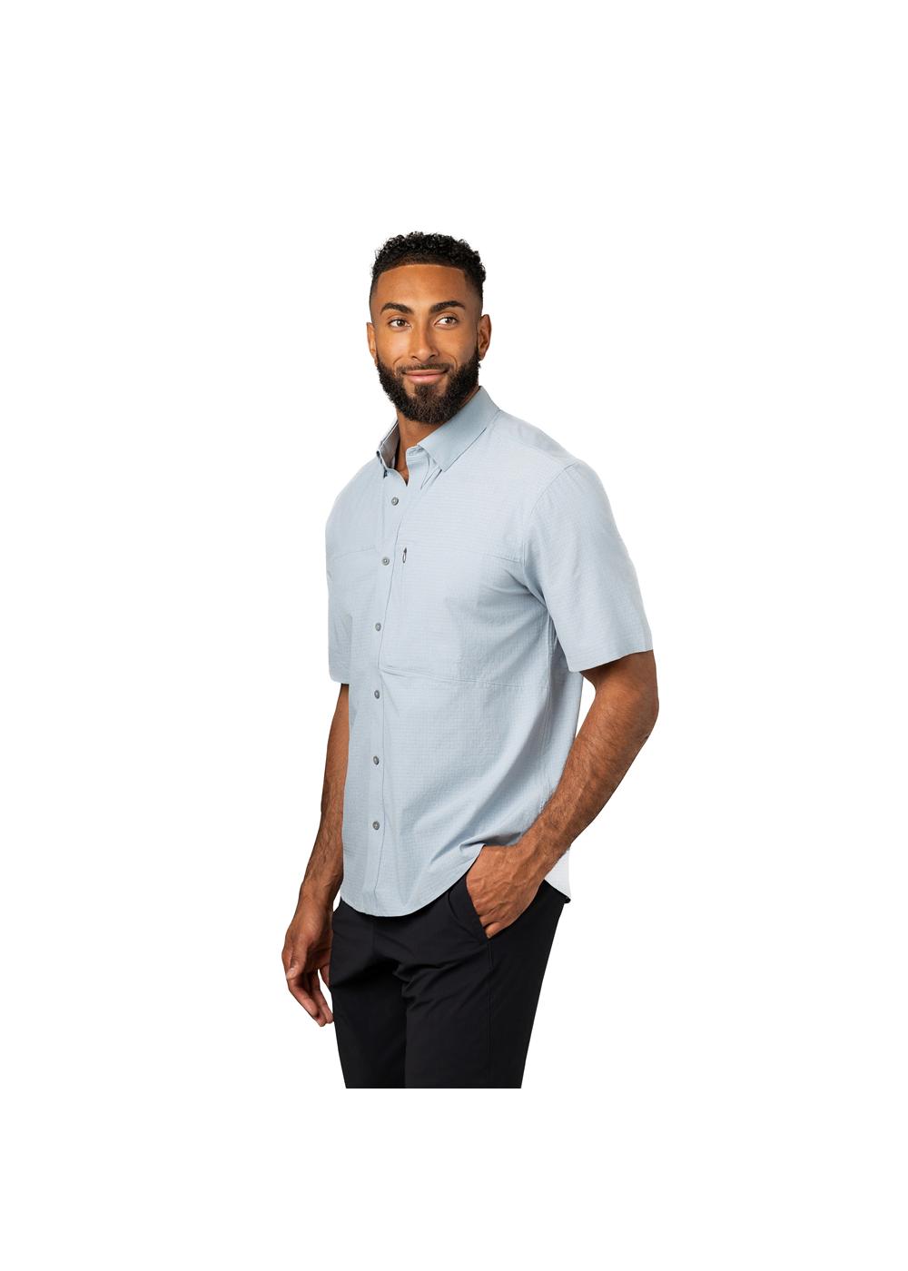 Storm Creek Men's Naturalist 4-Way Stretch Short Sleeve Outdoor Shirt