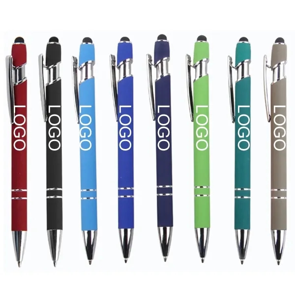 Rita Soft Touch Rubber Pen 3