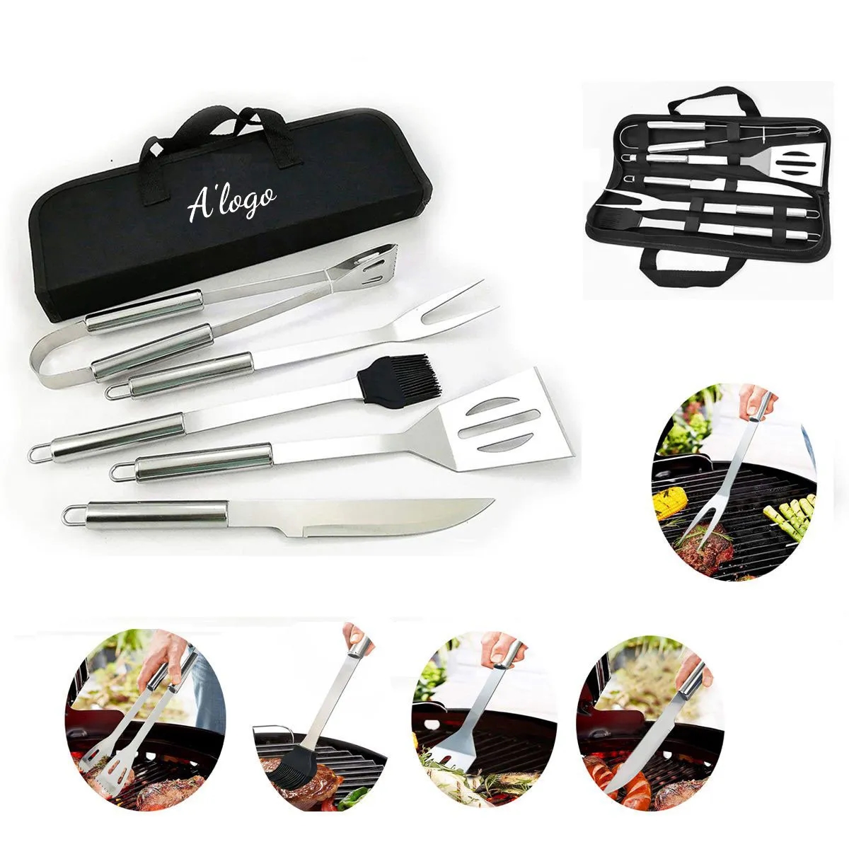 BBQ Grill Tool Kit 5