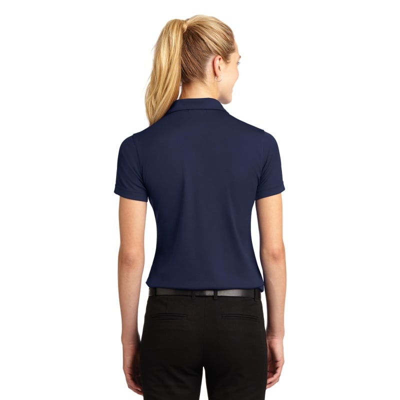 Sport-Tek Women's Dri-Mesh V-Neck Polo. 49