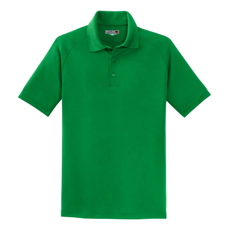 Sport-Tek Dry Zone Raglan Polo. 21