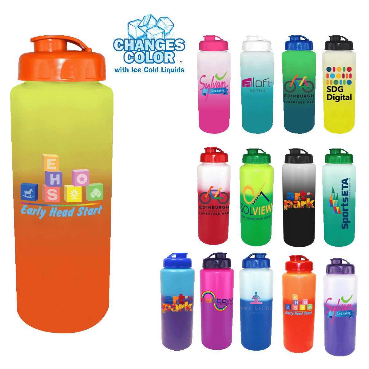 Mood™ 32 oz. Sports Bottle with Flip Top Cap 15