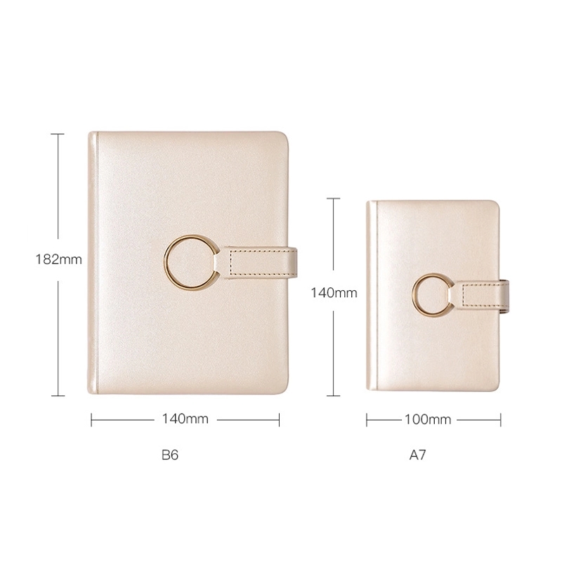 PU Leather B6/A7 Business Travel Journal Diary Notebook 11