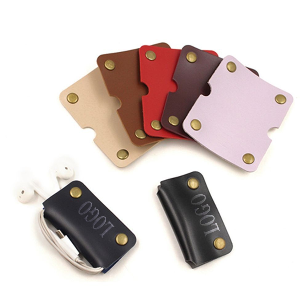 Ear Bud Cable Organizer, promotional clip with logo imprint 2