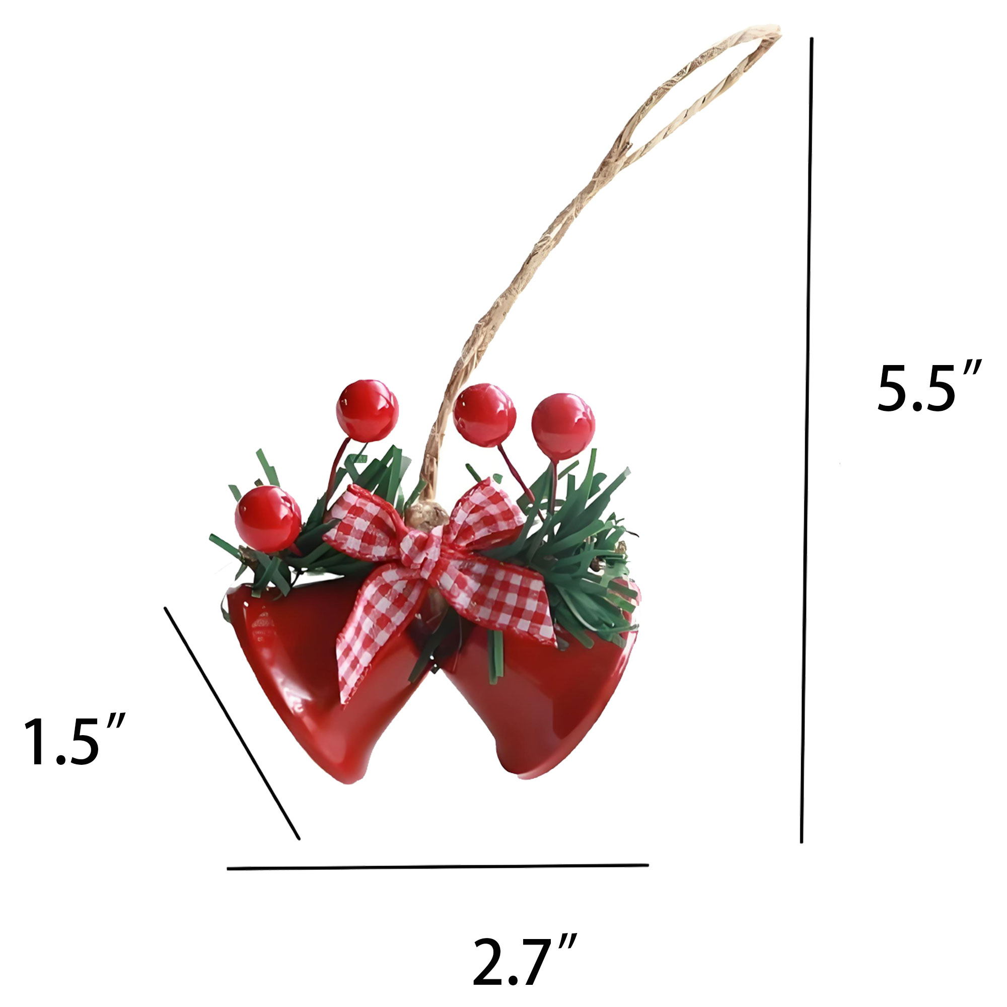 Christmas Decorative Bell Ornaments 4