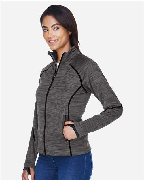 Women's Flux Mélange Bonded Fleece Jacket - 78697 16