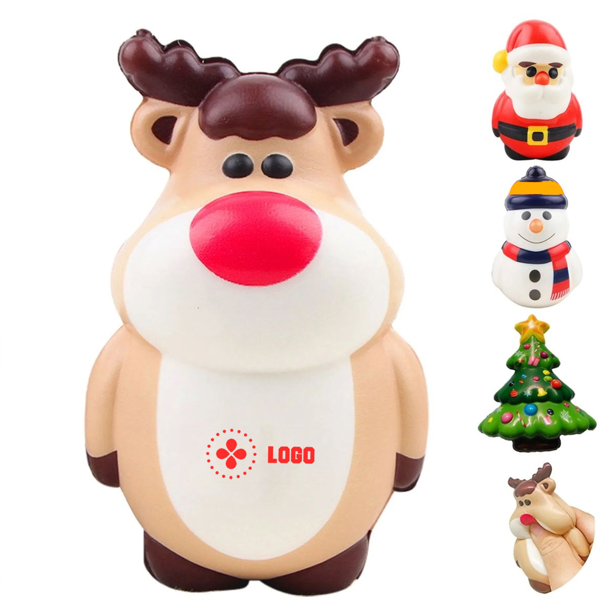 Christmas Stress Relief Foam Toys Perfect for Holiday Fun 2