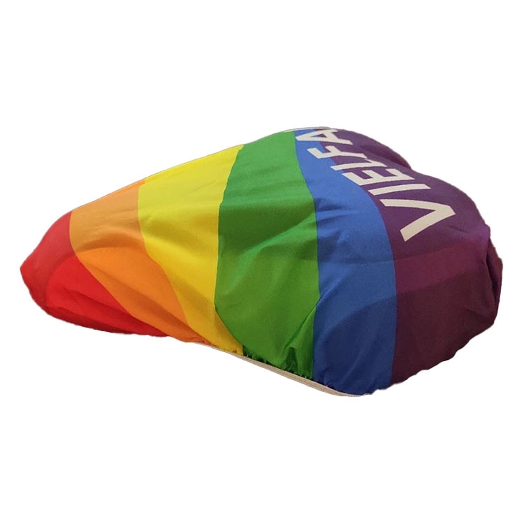 Rainbow 190T polyester Bicycle Seat Cover 5