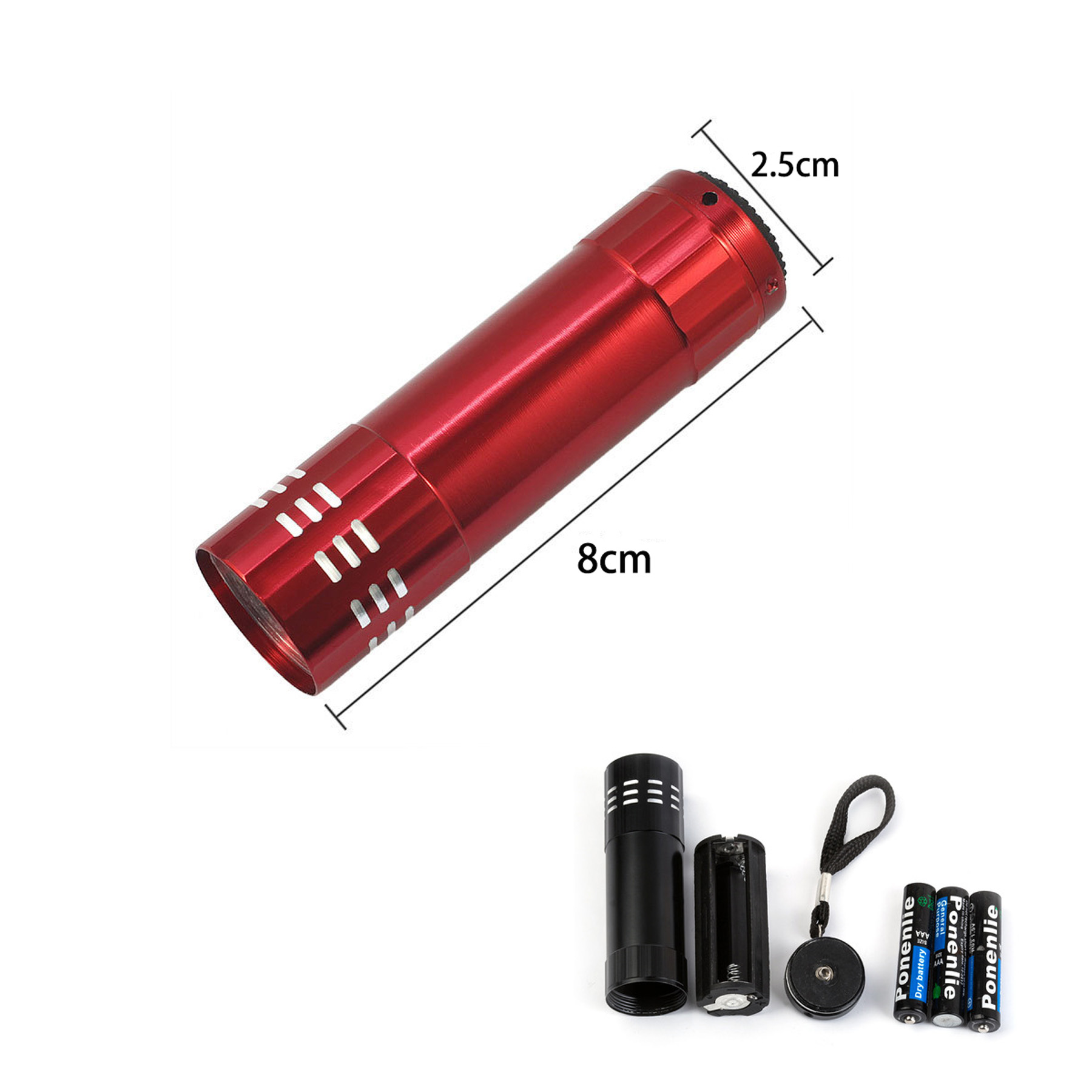 Ultra Bright COB Waterproof Portable Flashlights 2