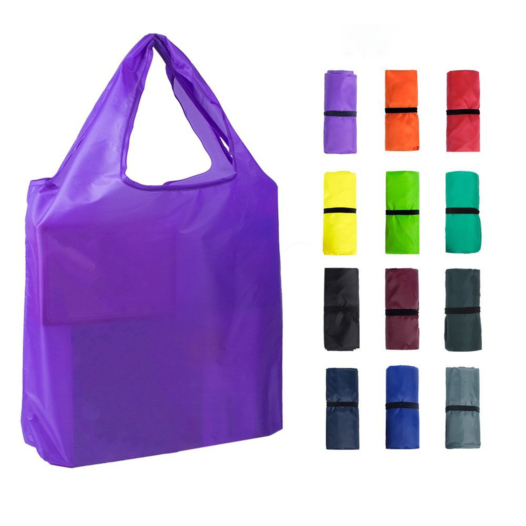Collapsible Polyester Tote Shopping Bag 1