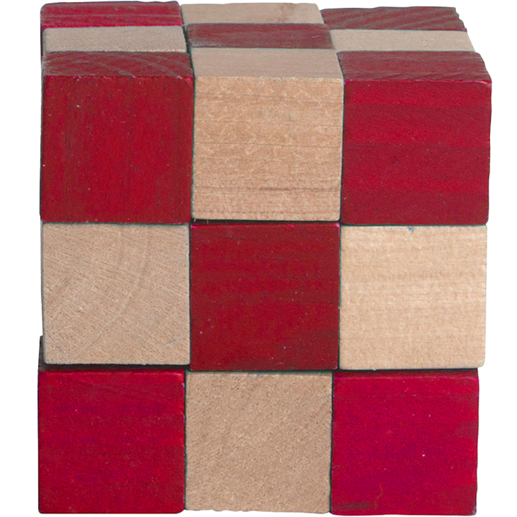 Wood Cube Puzzle 4