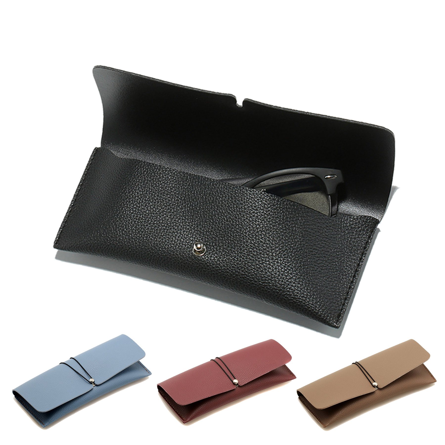 PVC Leather Spectacle Case 2