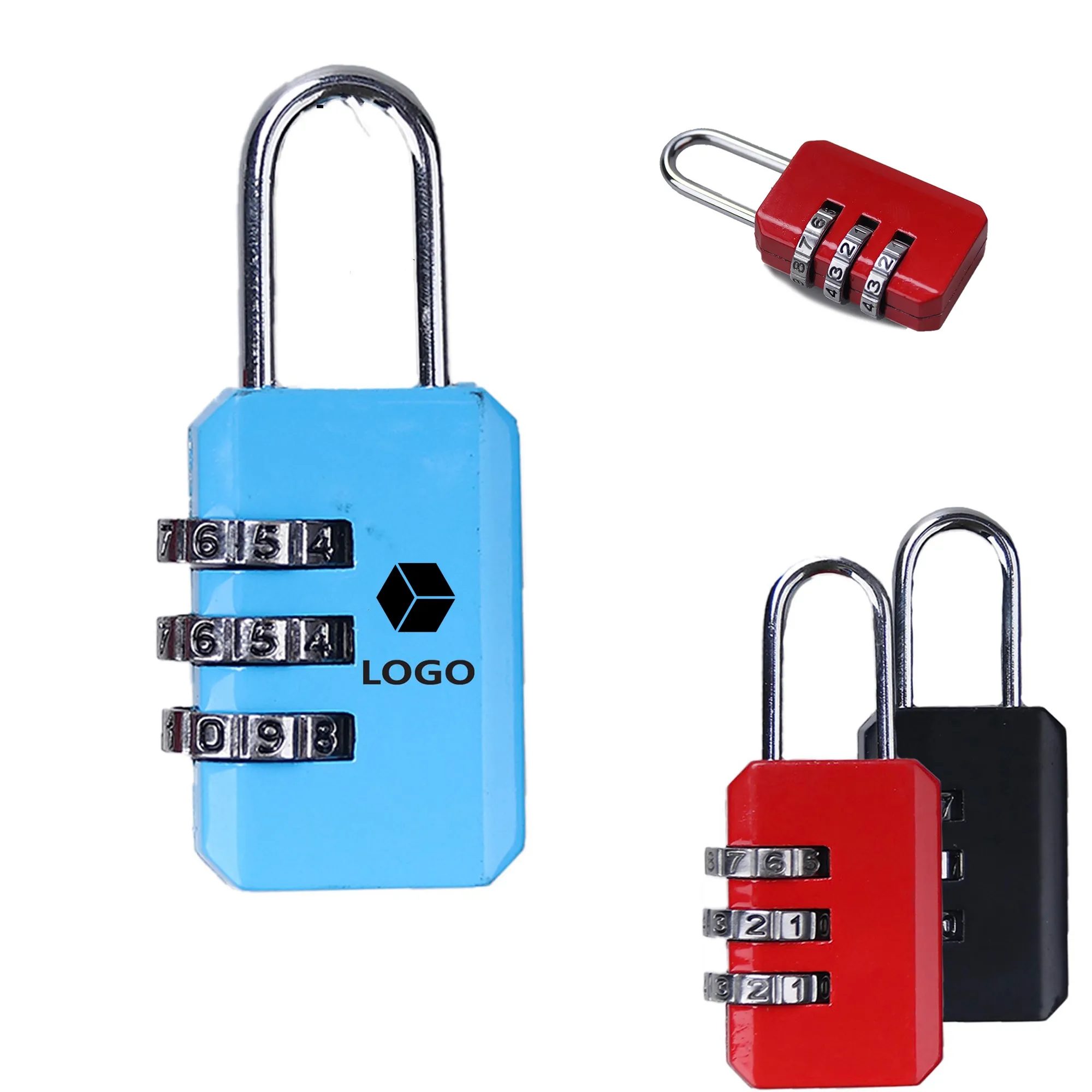 3-Digit Combination Lock MOQ50 3