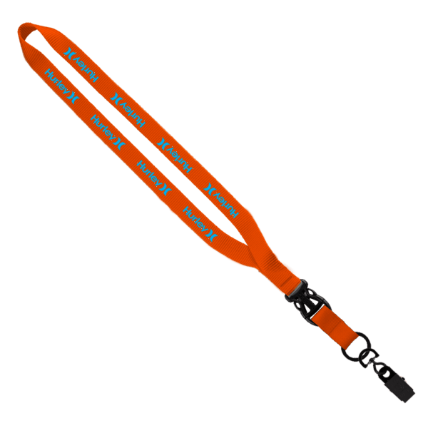 1/2" Smooth Nylon Slide Release Lanyard 50