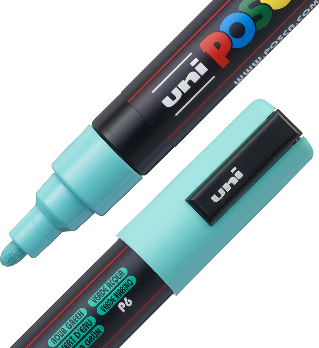 POSCA 8 Piece Soft Marker Set with Bag - Medium 14