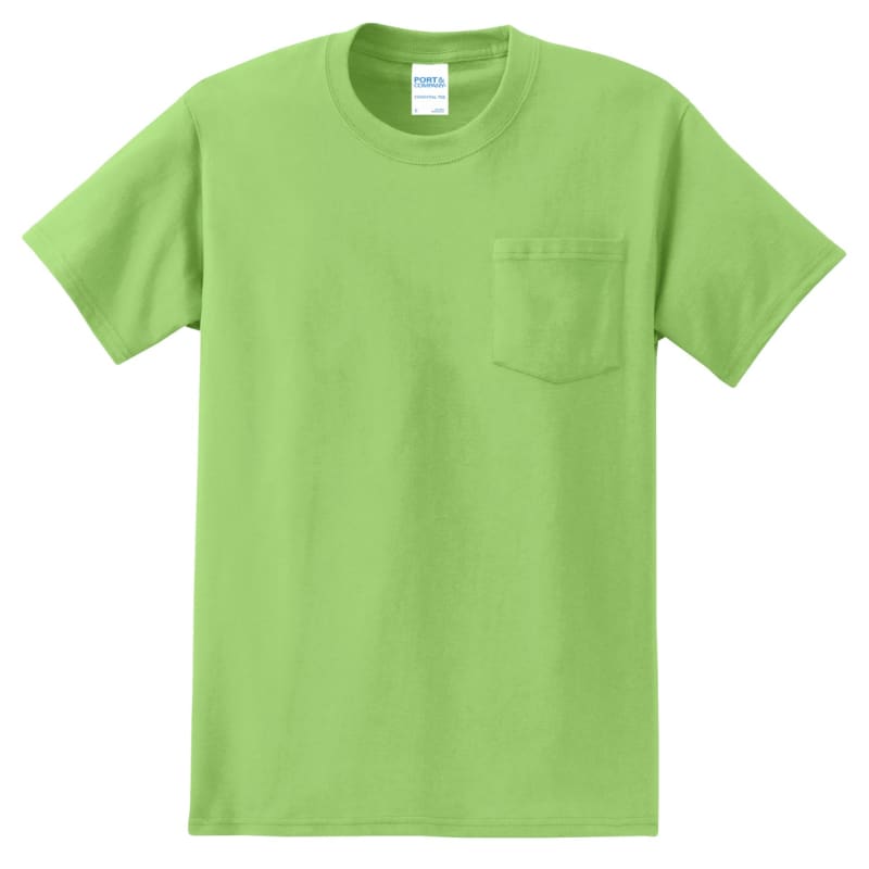 Port & Company - Tall Essential Pocket Tee. 61
