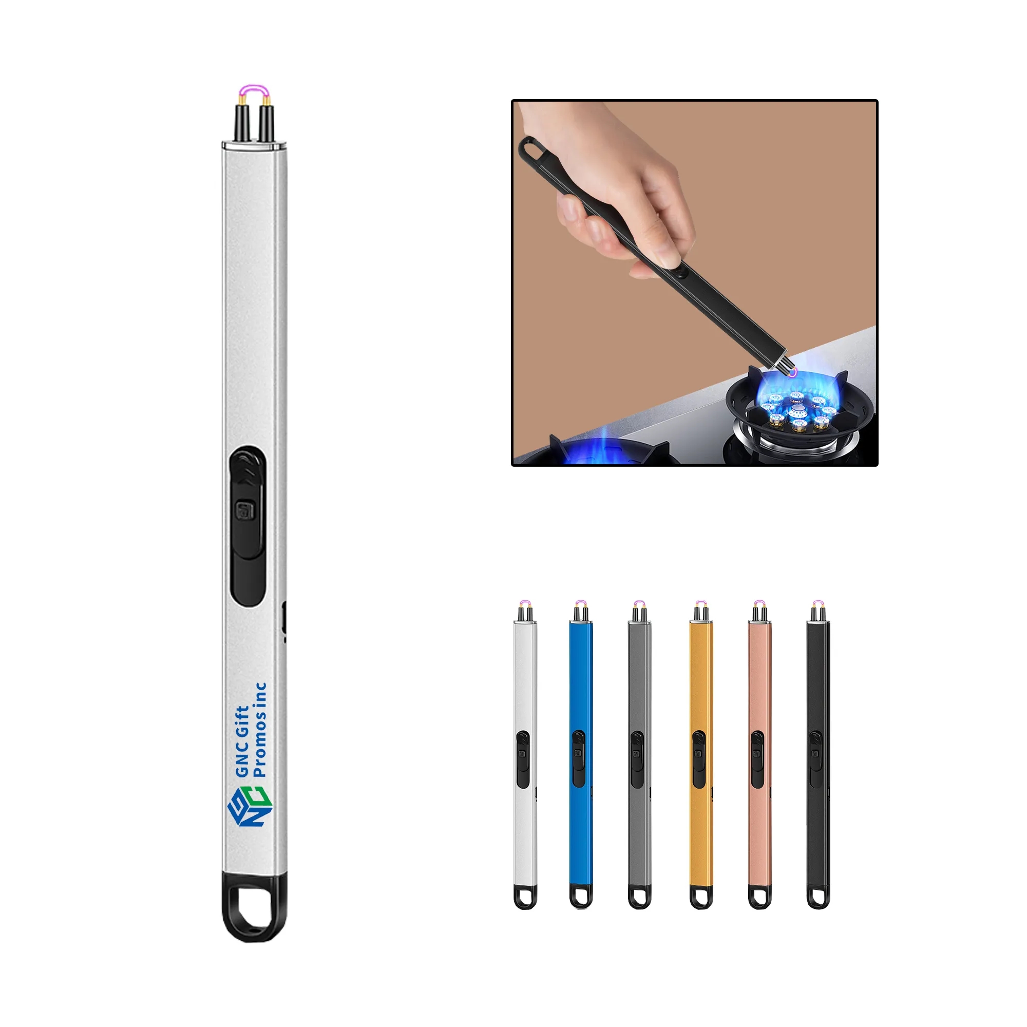 Aromatherapy Candle Gas Stove Rechargeable Lighter 3
