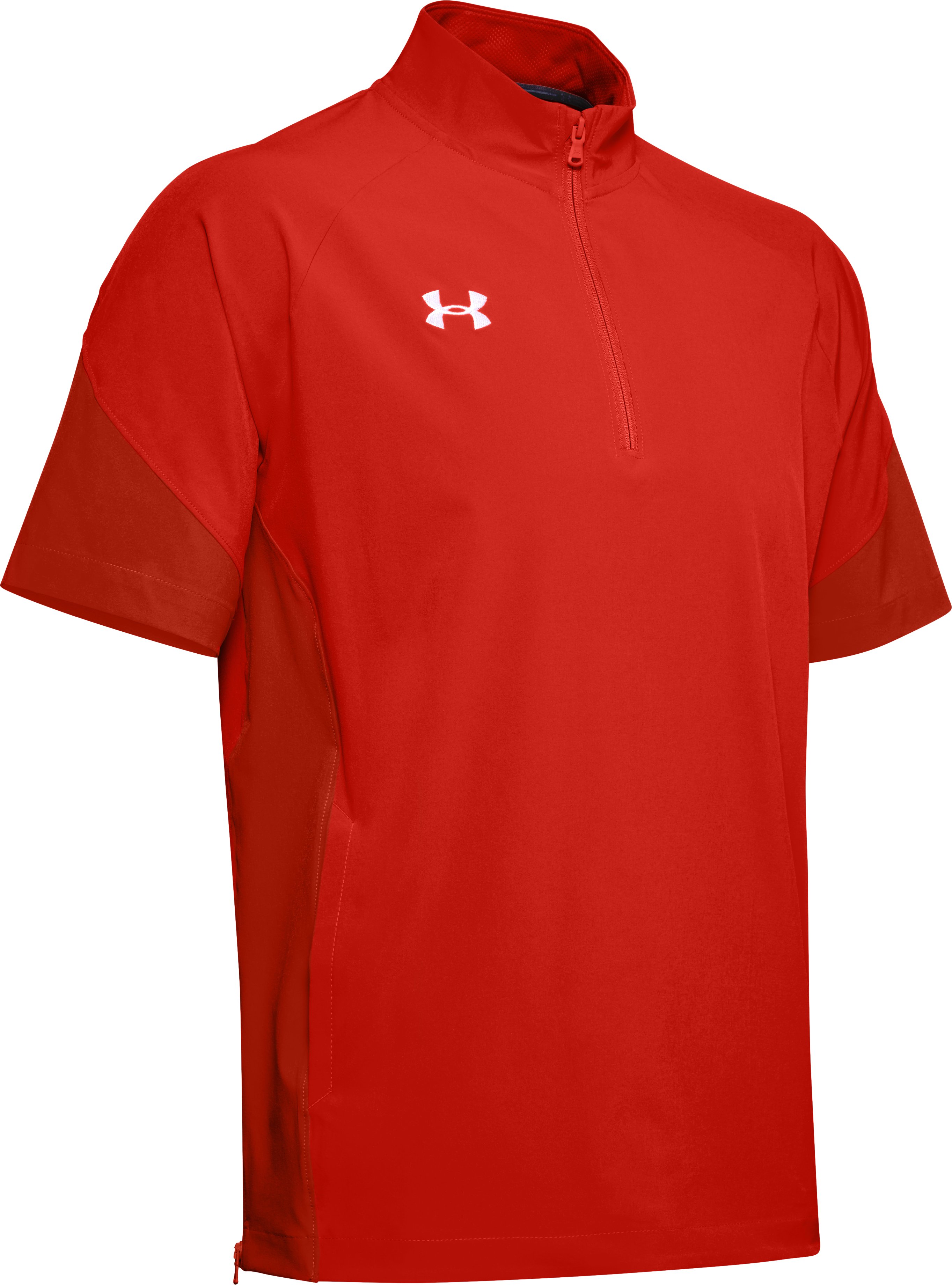 Men's UA Motivate Short Sleeve Zip 10
