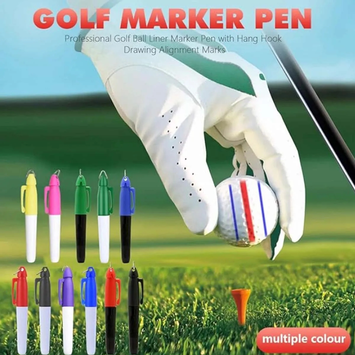 Mini Permanent Golf Ball Marker Pen 7