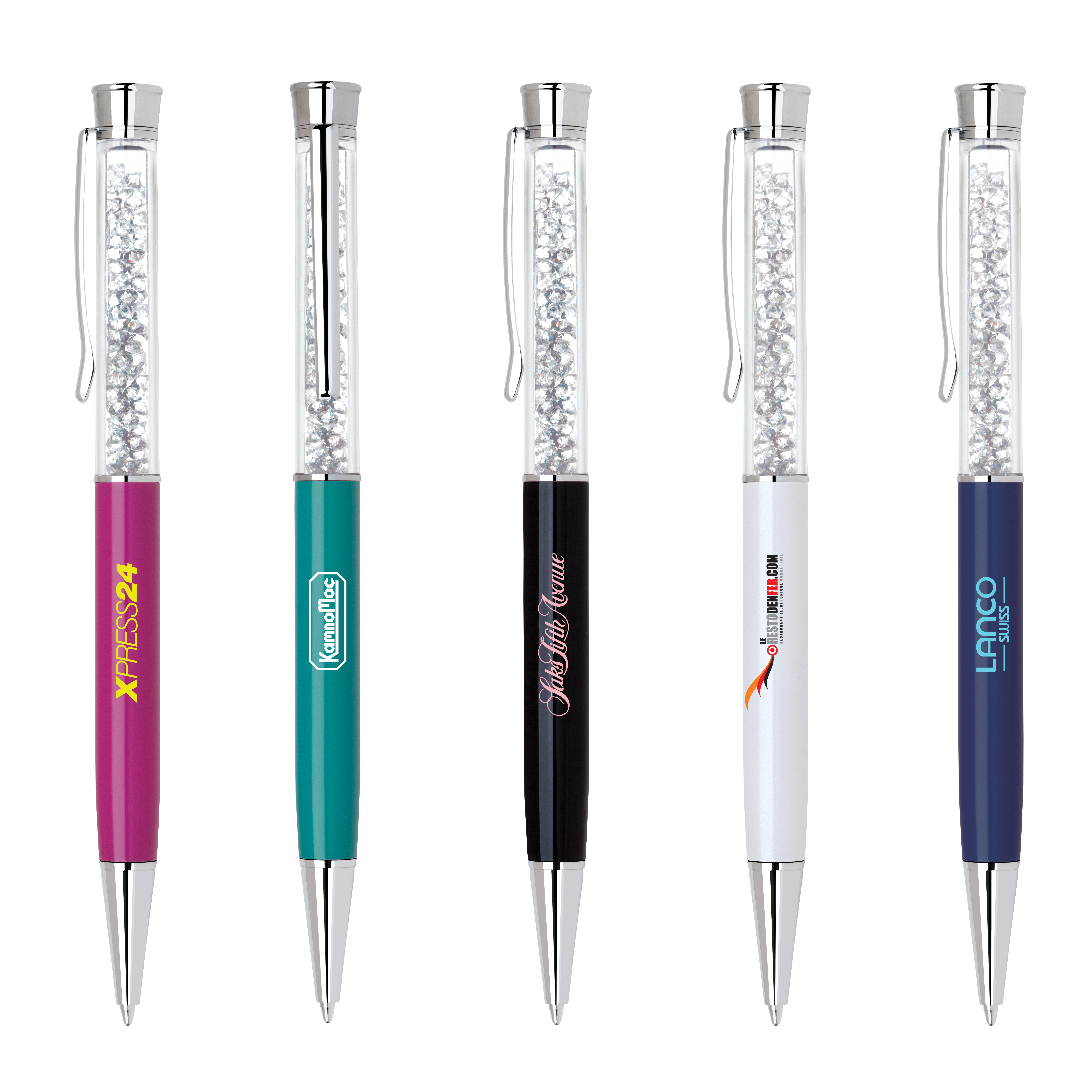 Deluxe Pen Box Set with Crystal Pens 4