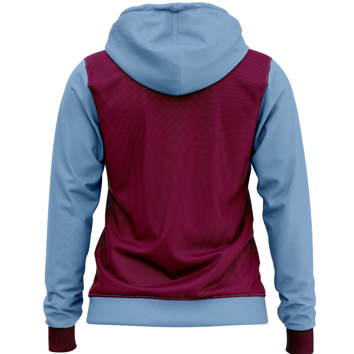 Women's Heavyweight 310 GSM Interlock Fleece Sublimation Pullover Hoodie 3