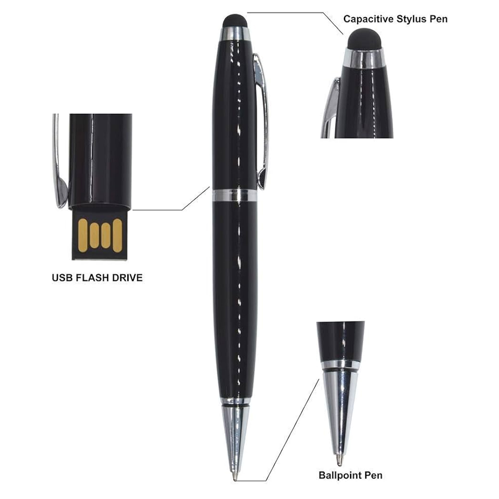 Clever Stylus Pen USB Flash Drive - 2GB 1