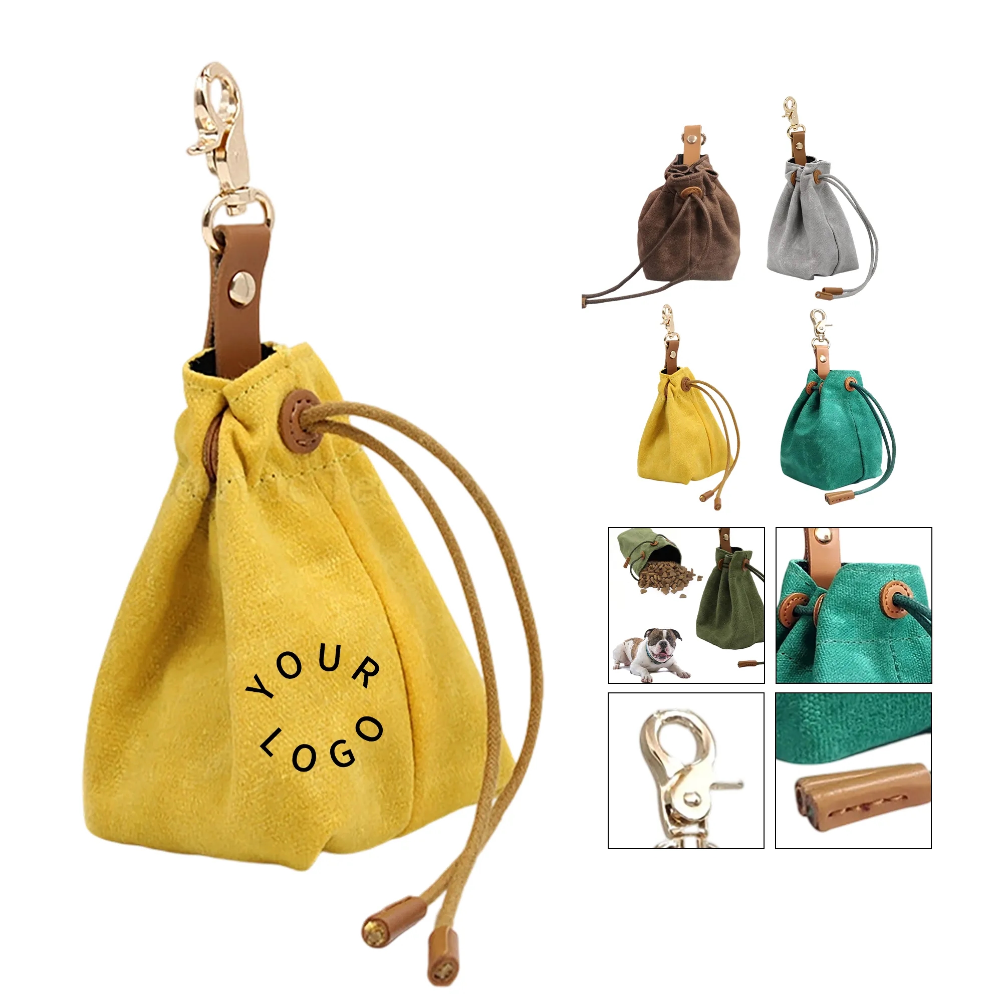 Dog Food Bag with Waterproof Lining 4