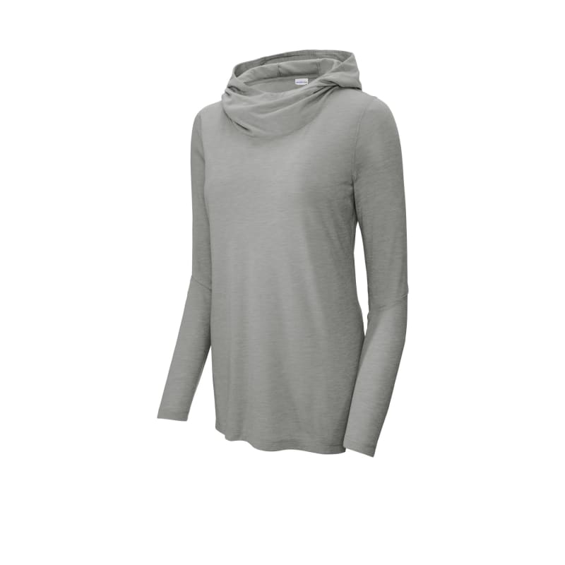 Sport-Tek Women's PosiCharge Tri-Blend Wicking Long Sleeve Hoodie 30