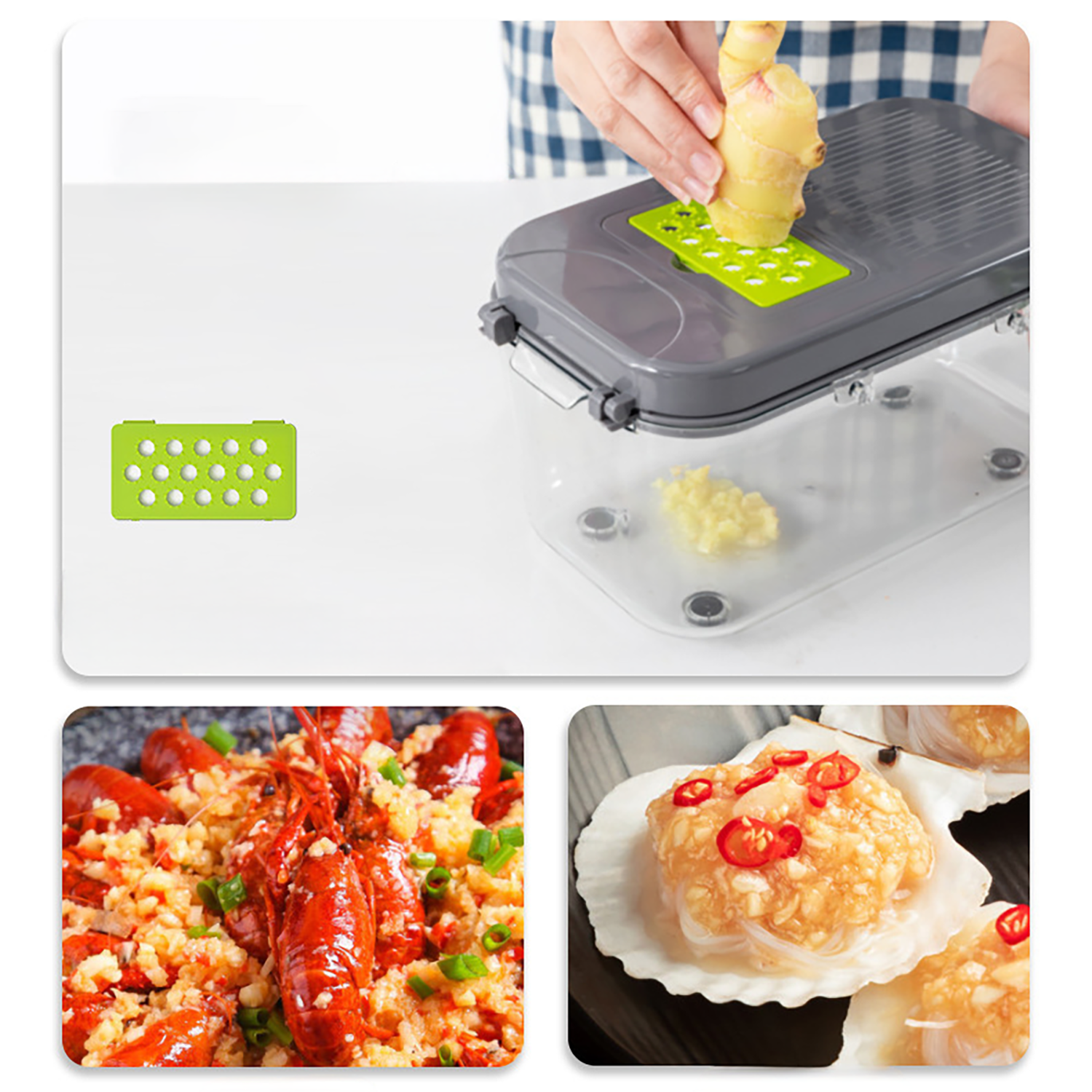 22-in-1 super Chop Pro Vegetable Chopper & Dicer Set 6