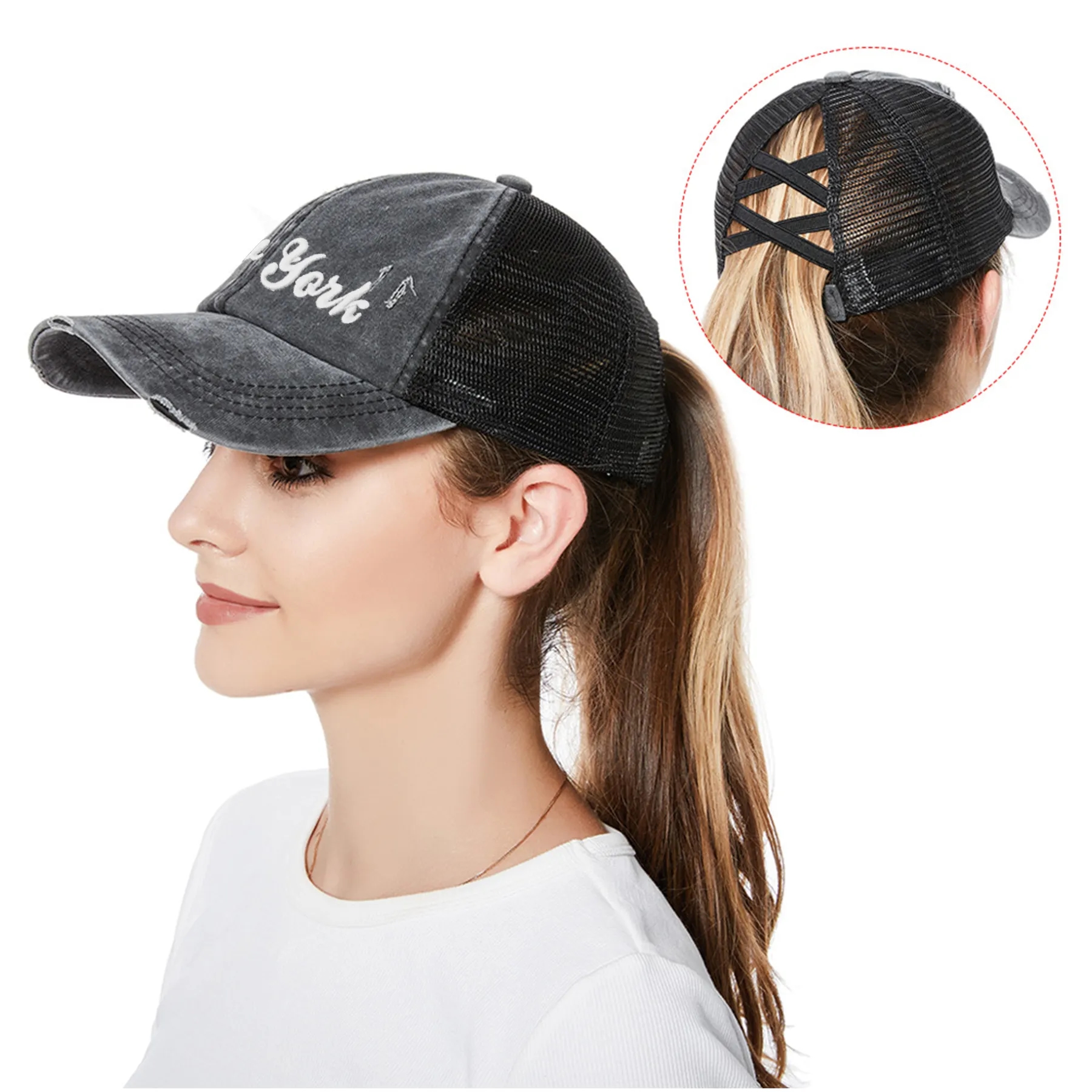 Ponytail Baseball Cap 2