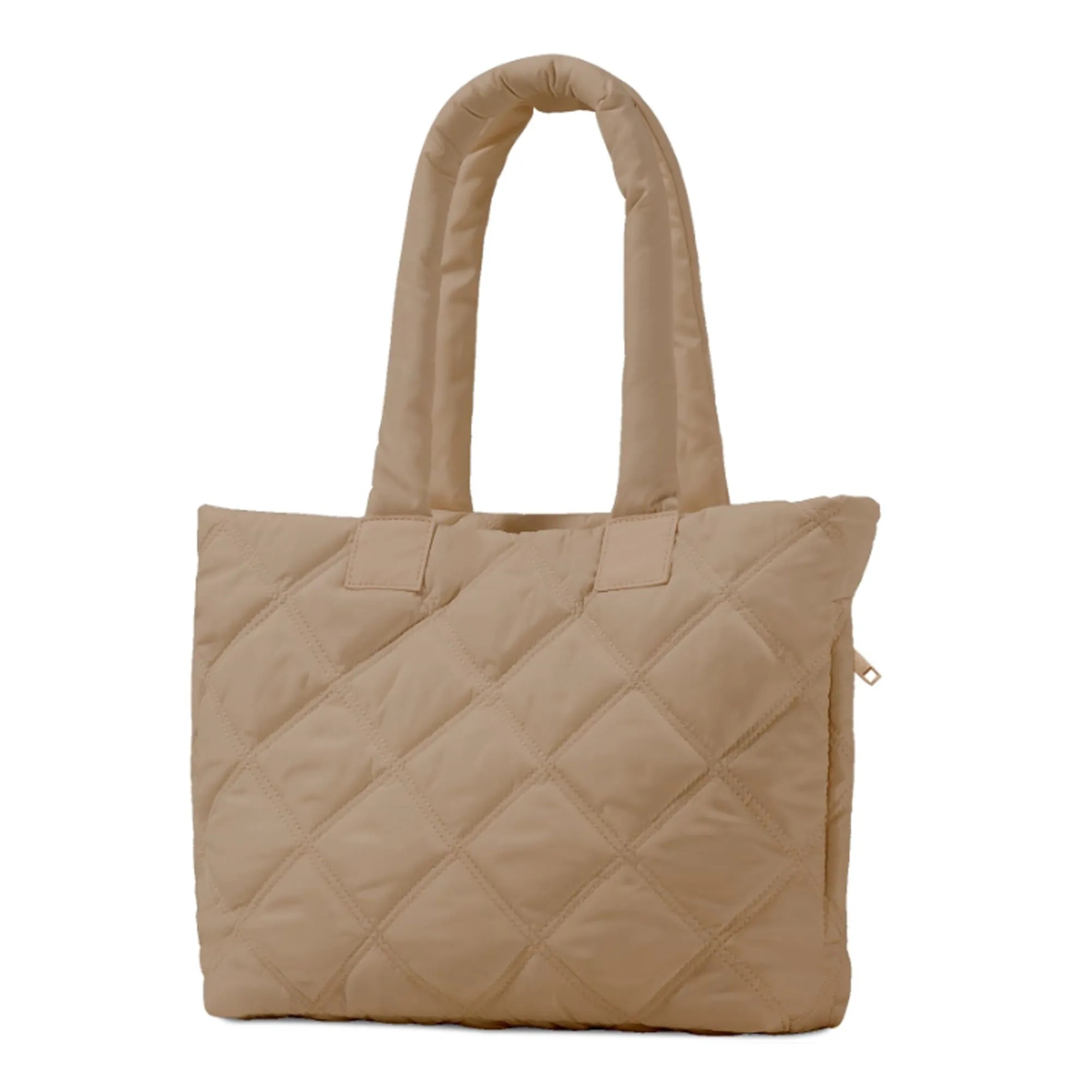 Quilted Nylon Tote Bag 6