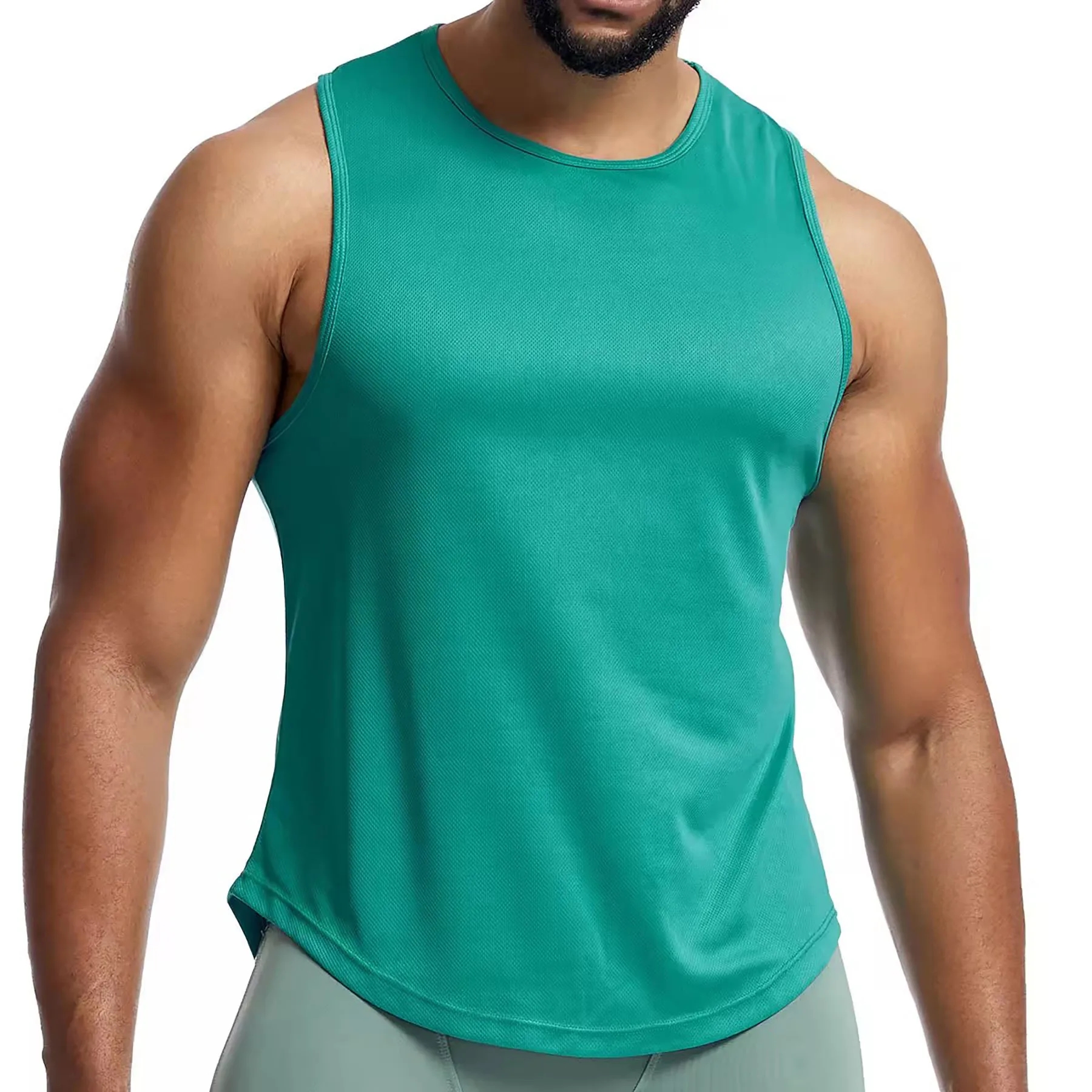 Men's Mesh Breathable Sleeveless Vest 10