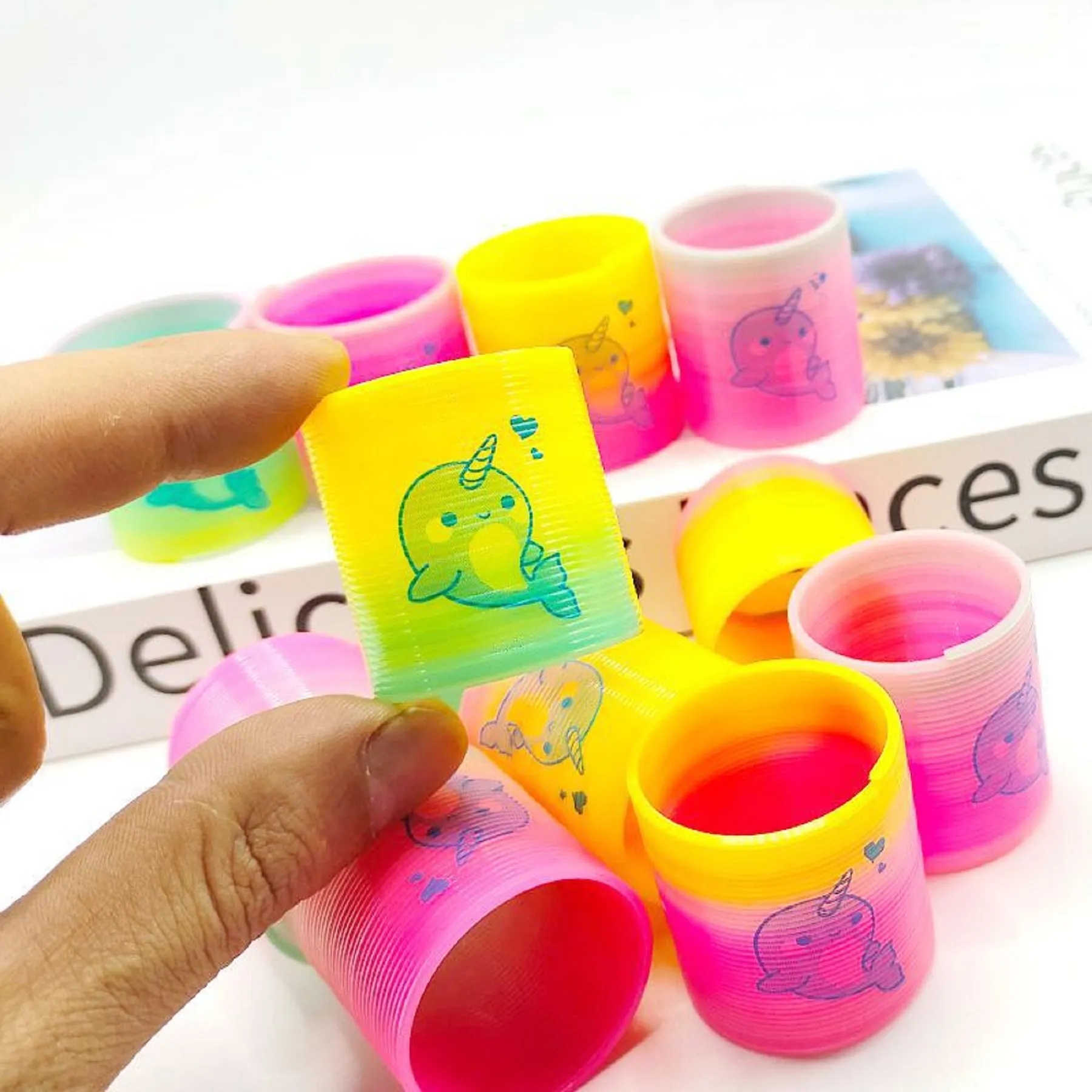 12 PCS Mini Spring Rainbow 8