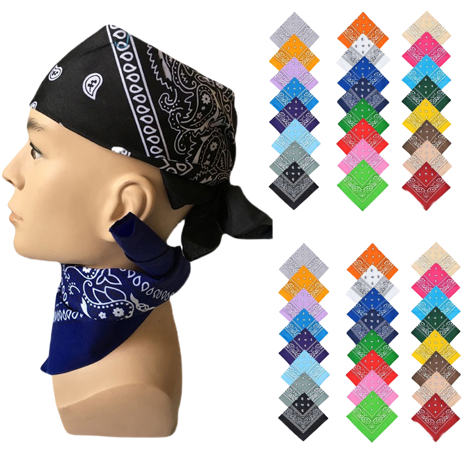 Sports Printed Bandana Headband 2