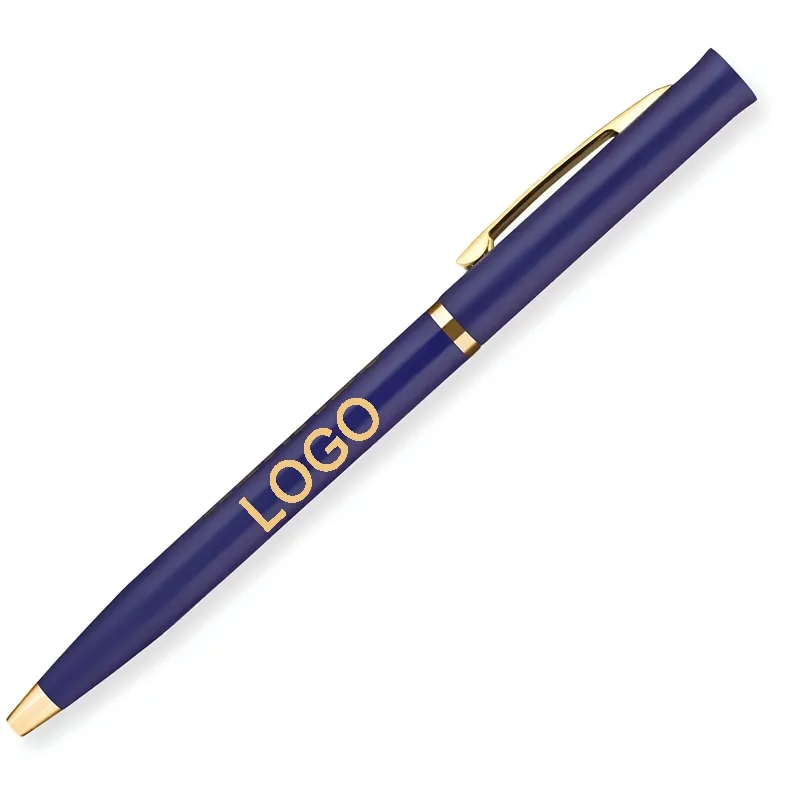 Gold Trim Twist Pen for Hotel 3