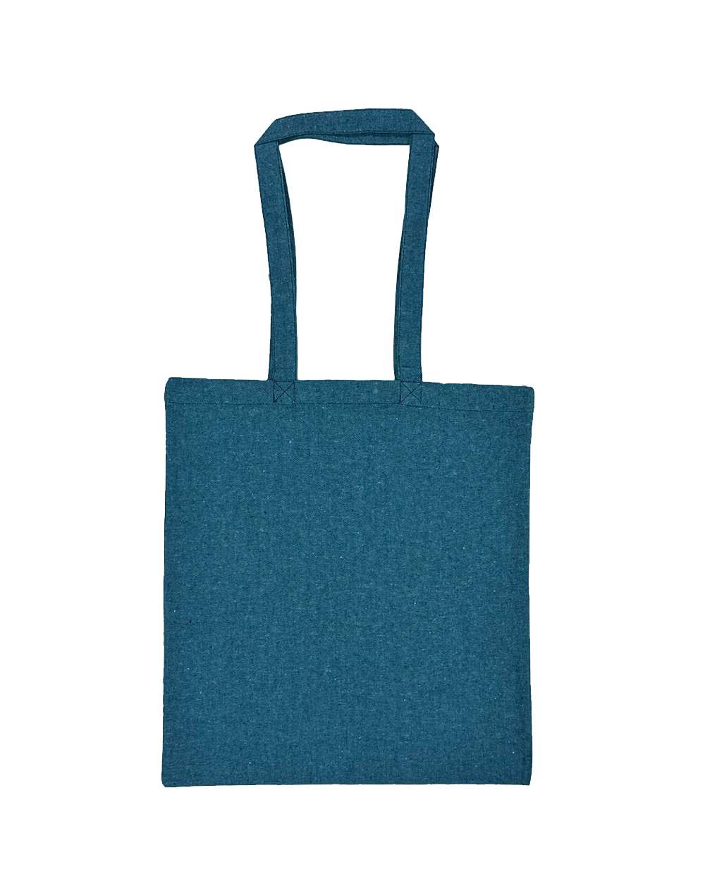 Lightweight Recycled Canvas Tote Bag with Extended Handle - 8505R, custom tote bag with logo imprint 14