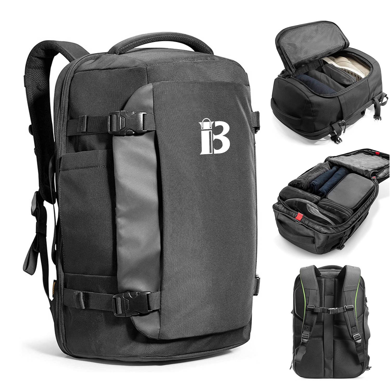 Oxford Durable Large Weekender Bag Backpack 2