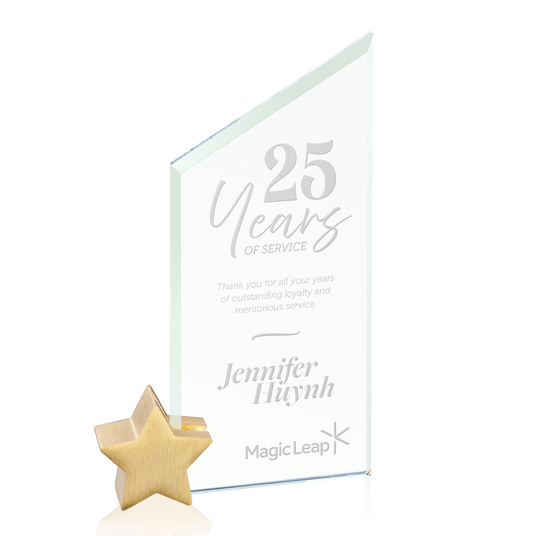 Cooper Award - Jade/Gold Star 4