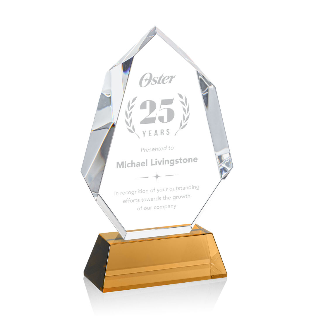 Norwood Award on Newhaven Base - Amber 6