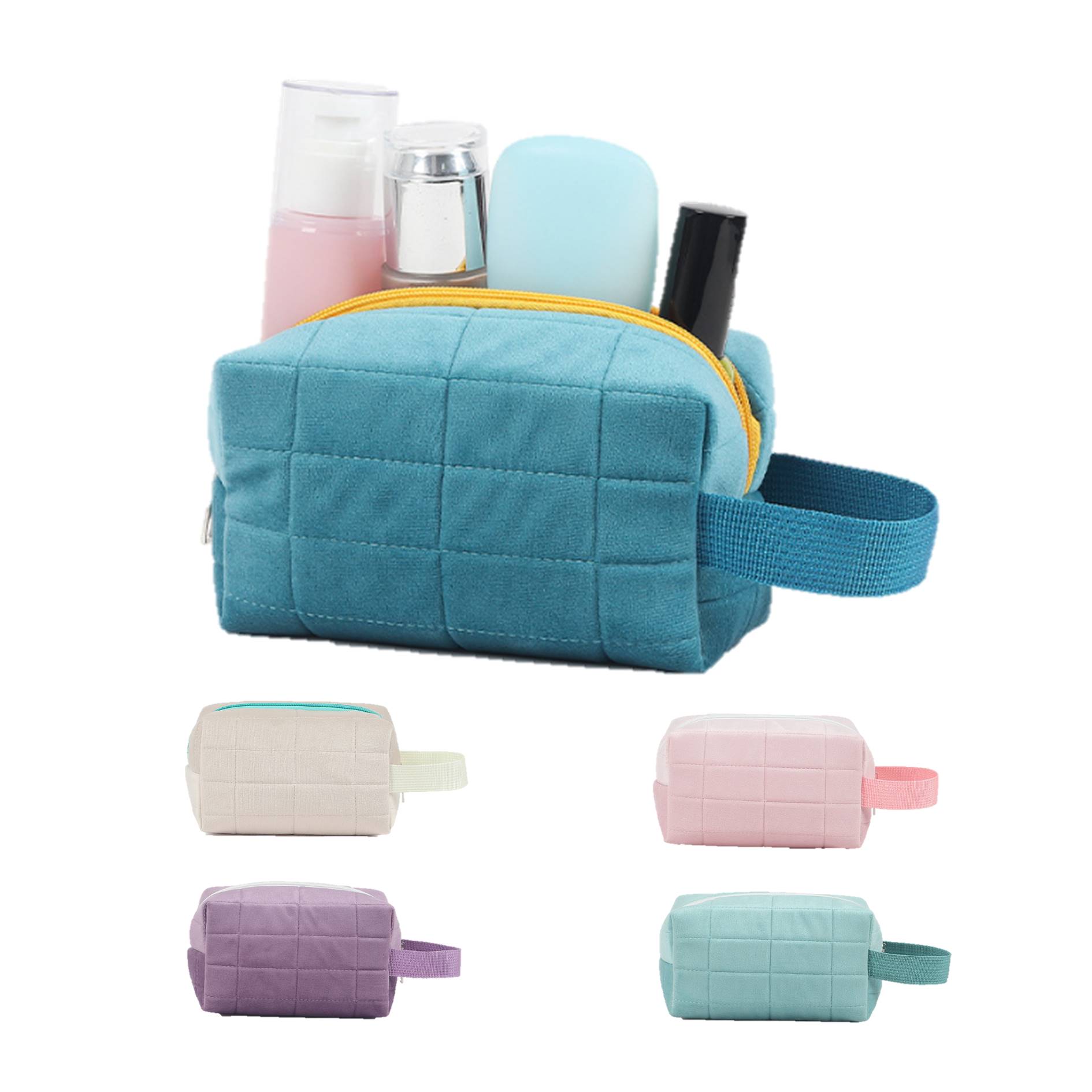 Plush Travel Makeup Bag 4