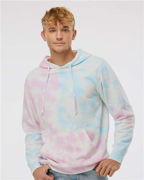 Unisex Midweight Tie-Dyed Hooded Sweatshirt - PRM4500TD 54