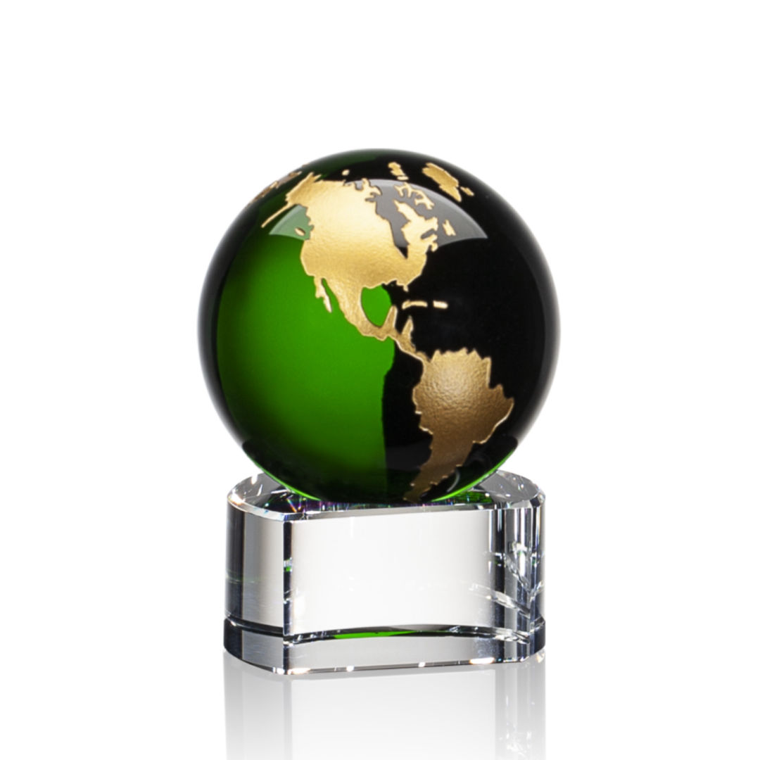 Dundee Globe Award - Green/Gold 2