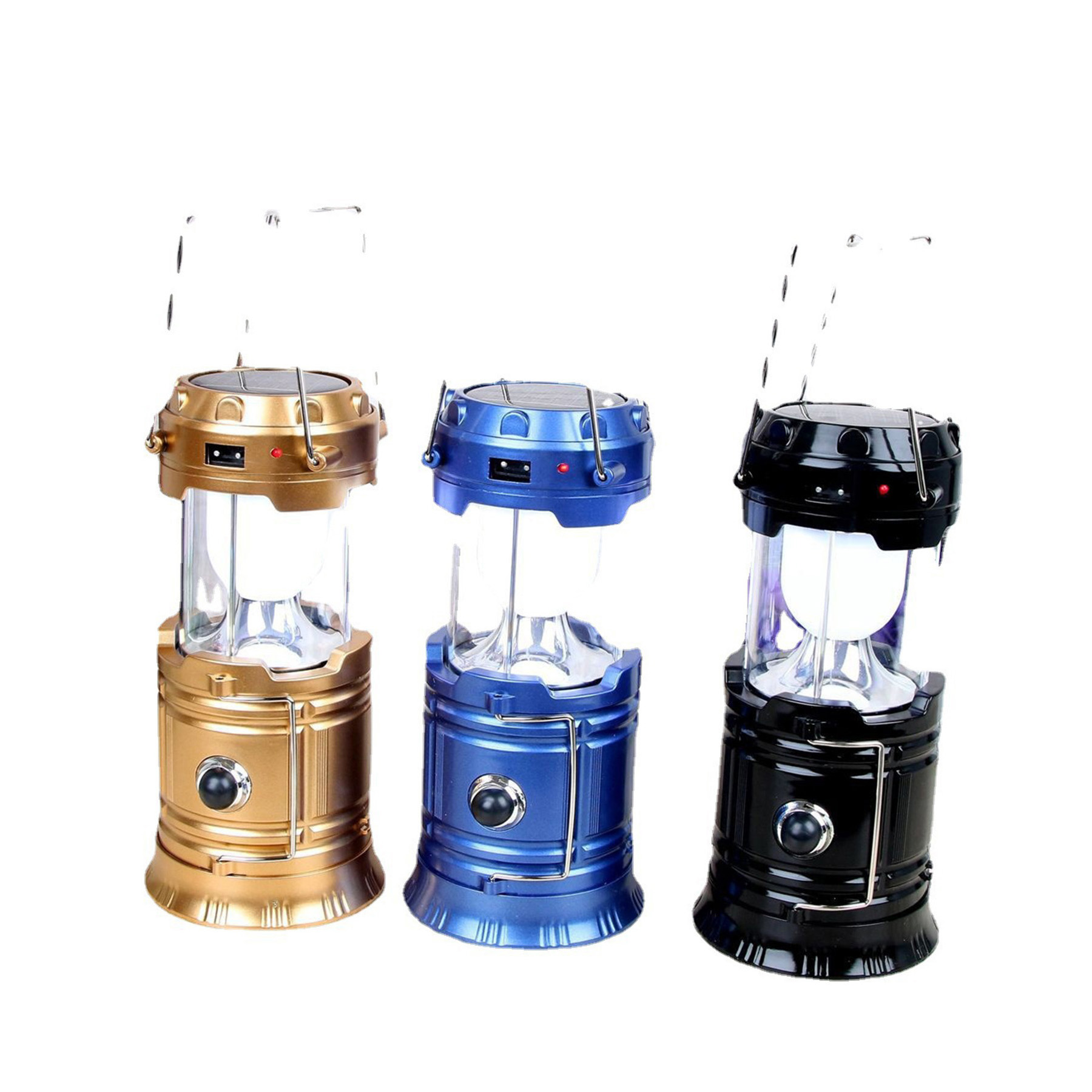 Solar Rechargeable Camping Lamps 2